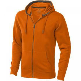 Arora unisex full zip hoodie ORANGE