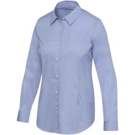 Citrine twill women's shirt Blue