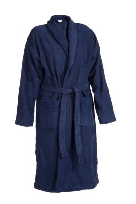 Queen Anne Bathrobe Navy