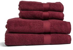 Fairtrade Towel Wine Red