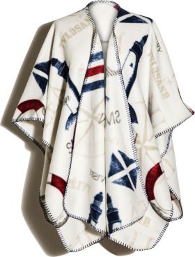 Fleece Poncho Kust