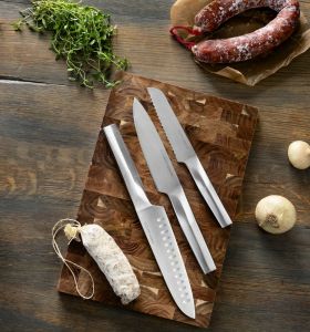 Premium Kitchen Knife set, 3 pcs One Size