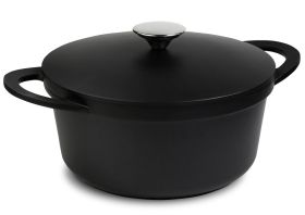 Aluminum pot 2.5 l Black