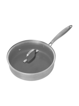 Honey Deep Frying Pan Silver