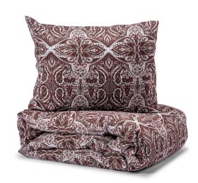 Vivienne Satin Dark red