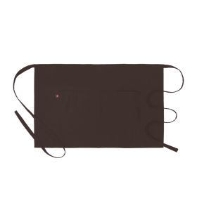 Waist apron Dark brown