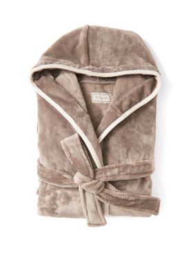 Louis luxury plush RPET robe