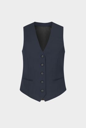 Ladies waistcoat Edit Navy