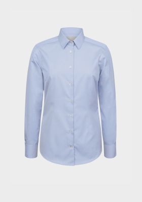 Ladies Shirt Lisa, long sleeve White