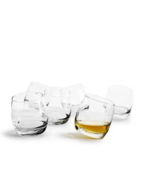 Tumblers with rounded base, 6-pcs