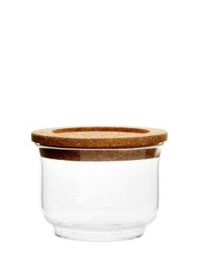 Nature glass jar small