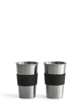 Steel mug, 2-pcs