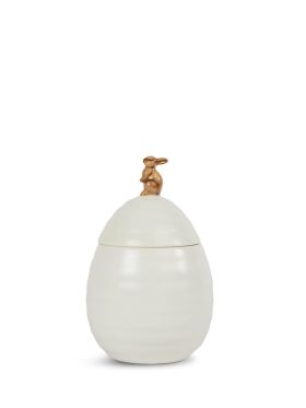 Ellen jar with lid bunny