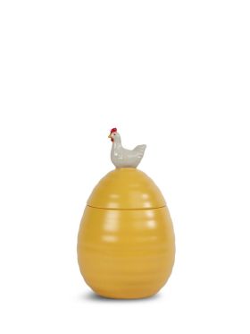 Ellen jar with lid hen