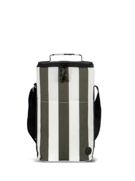 City stripe cooler bag high rPET