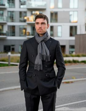 Soft Helsinki scarf made from 100% baby alpaca wool