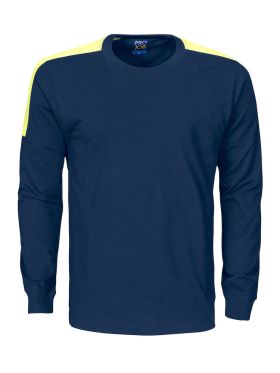 2020 T-SHIRT LONG SLEEVED Navy/Yellow