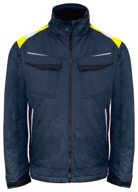 5428 PADDED JACKET Yellow/Navy