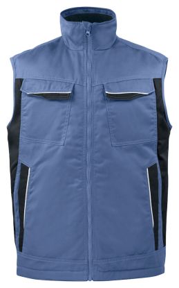 5704 PADDED VEST Skyblue