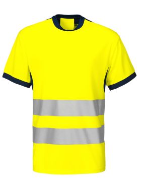 6009 T-SHIRT EN ISO 20471 CLASS 2 Yellow/Navy