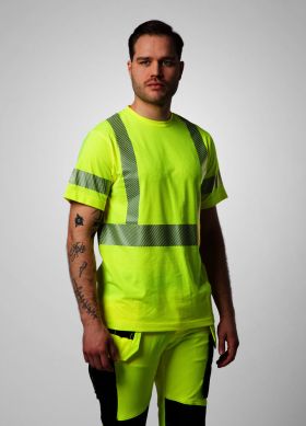 6013 T-SHIRT EN ISO 20471 CLASS 3/2 Yellow