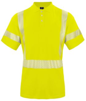 6015 PIQUE EN ISO 20471 CLASS 3/2 Yellow