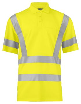 6040 PIQUÉ EN ISO 20471 CLASS 3/2 Yellow