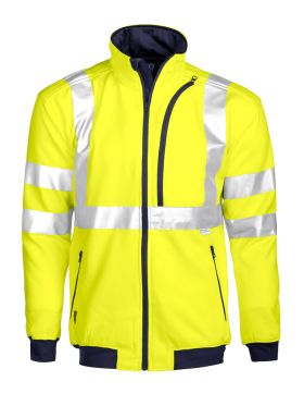 6103 SWEATSHIRT, FULL ZIP EN ISO 20471 CLASS 3