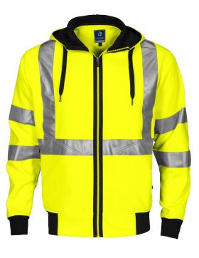 6104 HOOD JACKET EN ISO 20471 CLASS 3/2 Yellow