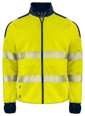 6109 SWEATSHIRT EN ISO 20471 CLASS 3/2 Yellow/Navy