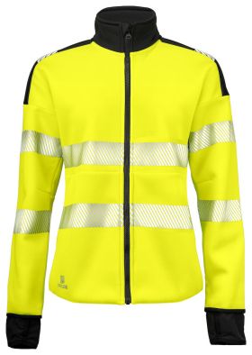 6111 SWEATSHIRT WOMEN´S EN ISO 20471 CLASS 3/2 yellow/black