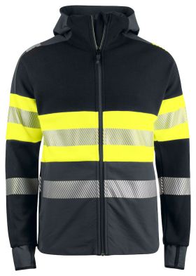 6122 TECHNICAL HOOD JACKET EN ISO 20471 CLASS 1 Yellow