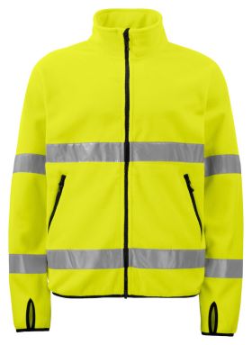 6327 FLEECE JACKET EN ISO 20471 CLASS 3 Yellow/Black