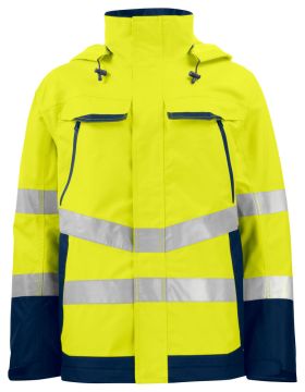 6440 FUNCTIONAL JACKET EN ISO 20471 CLASS 3 Yellow/Navy