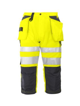 6510 PIRATE PANTS EN ISO 20471 CLASS 2 Yellow/Navy