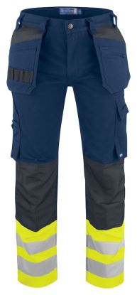 6530 WAISTPANTS EN ISO 20471 CLASS 1 Yellow/Navy