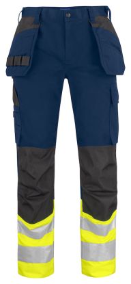 6534 WAISTPANTS EN ISO 20471 CLASS 1 Yellow/Navy