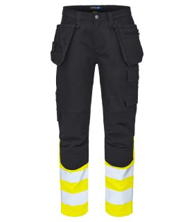 6560 WAISTPANT EN ISO 20471 CLASS 1 yellow/black