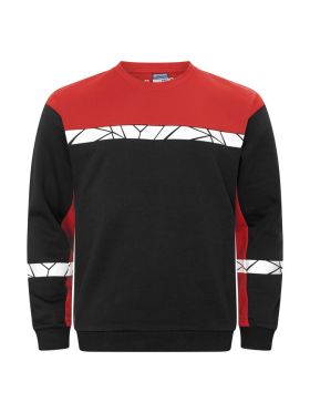7101 SWEATSHIRT
7101 SWEATSHIRT 9910-VIZ Black/red