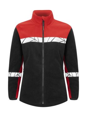 7301 FLEECE JACKET WOMEN
7301 FLEECE JACKET WOMEN 9910-VIZ Black/red