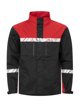 7416 WORKJACKET
7416 WORKJACKET 9910-VIZ Black/red