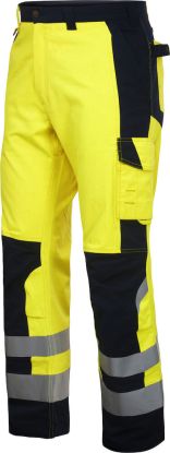 8504 FLAME RETARDANT WAISTPANTS EN471 CLASS 2 Yellow