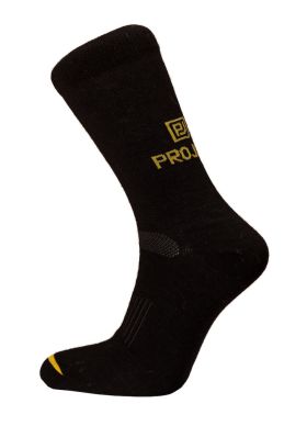 9091 WOOL SOCKS, THIN Black