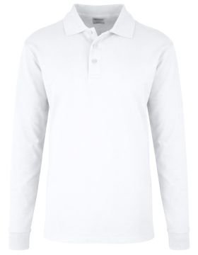 ORGANIC L/S POLO GOTS (U)