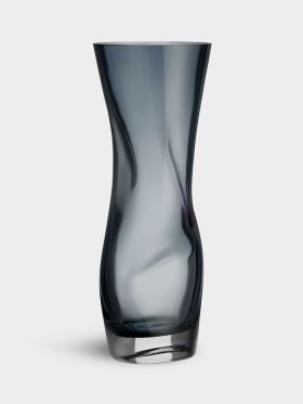 Squeeze vase bluish grey 340mm