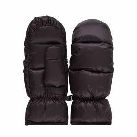 Original Down Mittens Navy Blue