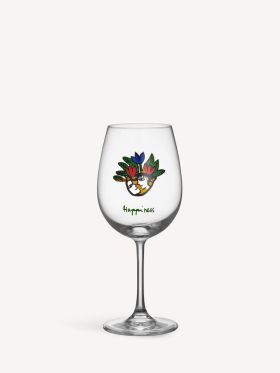 Friendship Happiness wine glass 50cl