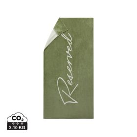 Vinga Lounge chair towel Green