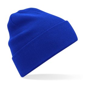 Organic Cotton Original Cuffed Beanie Blue