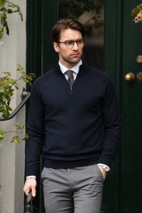 Brighton Knit Men - Elegant 1/4-Zip